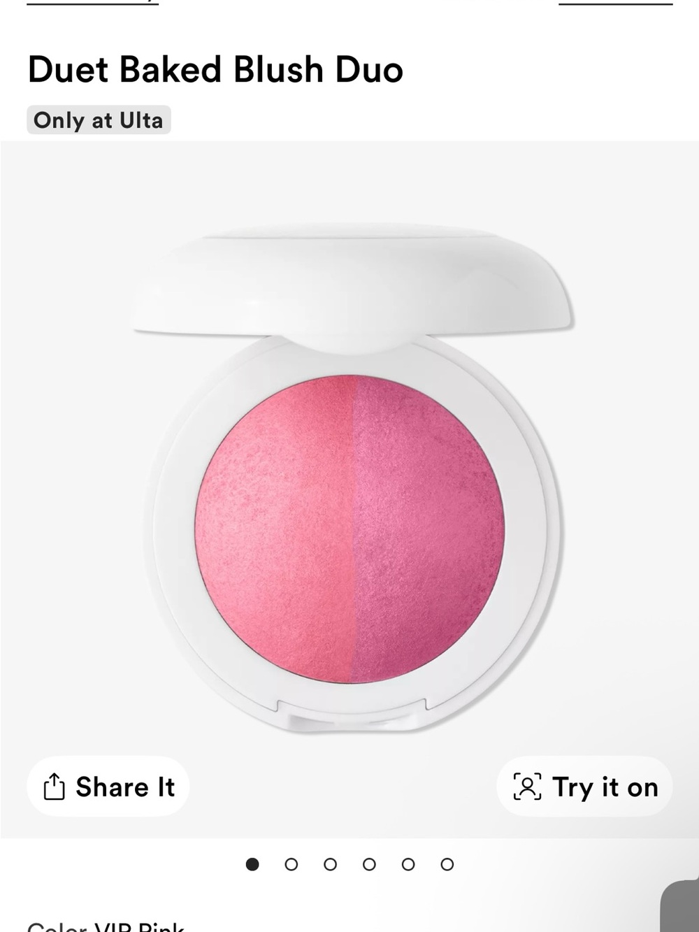 Duet Baked Blush Duo - VIP Pink
